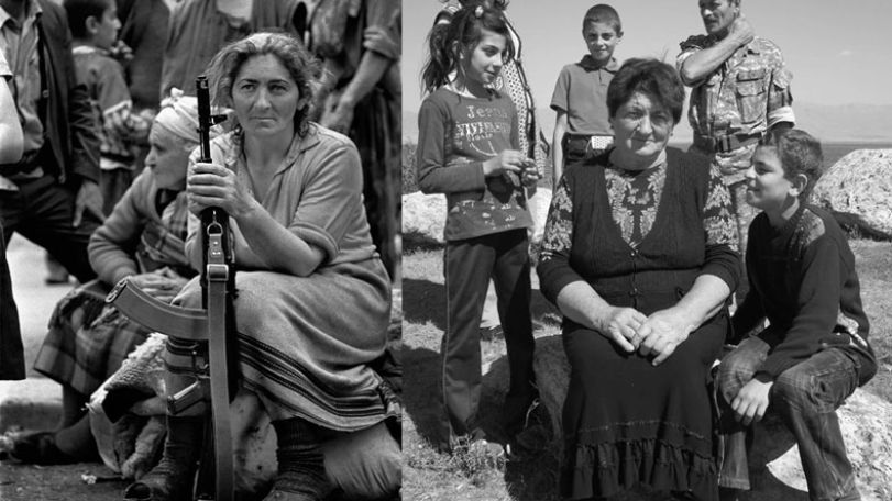 «20 лет спустя»: Олег Климов представил историю фотографии «Мадонна с Калашниковым»