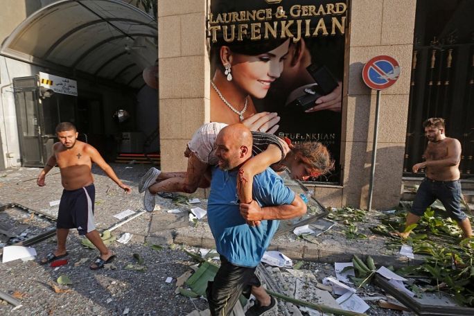 Beirut explosion – in pictures