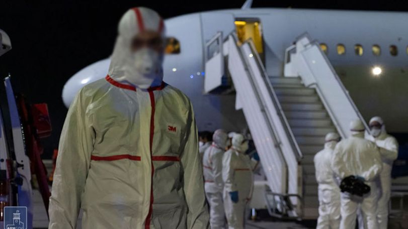 Visitors to Armenia may choose to either self-isolate for 14 days or take a PCR test