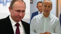 Putin congratulates Kocharyan on his birthday, wishes strong spirit
