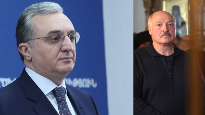 Does Armenia officially recognize Lukashenko as legitimate president of Belarus?