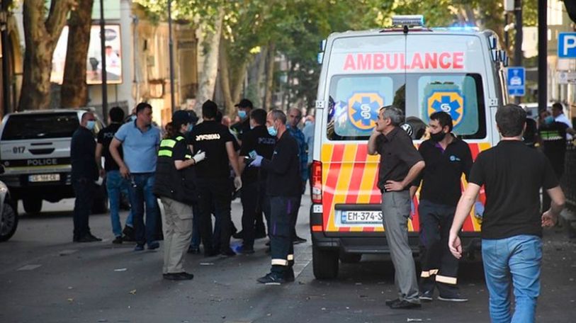 Explosion in Tbilisi centre kills 1, injures 3
