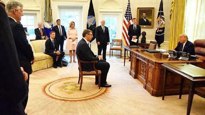 Russia and Serbia in ‘Basic Instinct’ row over US-brokered deal