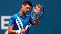 Novak Djokovic disqualified after hitting ball at line judge in US Open