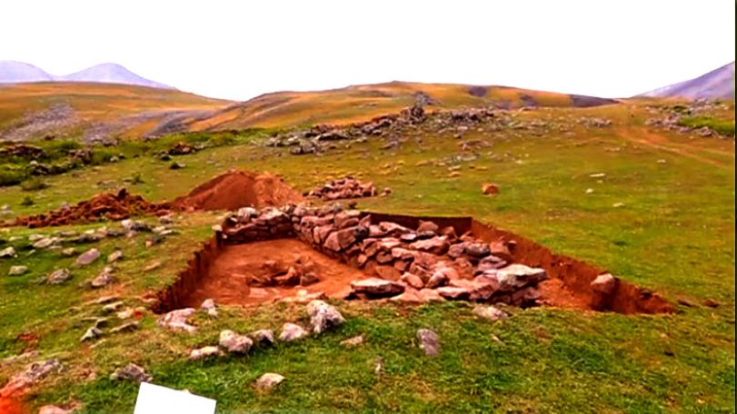 Archaeological excavations underway near Lake Parvana
