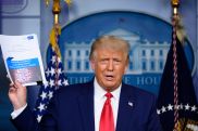 Trump says coronavirus vaccine could be weeks away