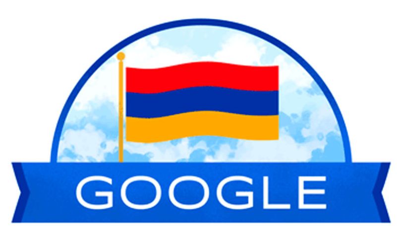 Google changes doodle to mark Armenia’s 29th anniversary of independence