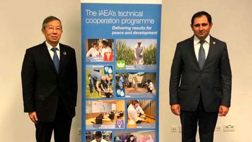 Armenian minister, IAEA deputy head discuss extension of NPP’s operating lifetime