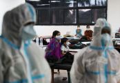 India's coronavirus infections surge again after dip
