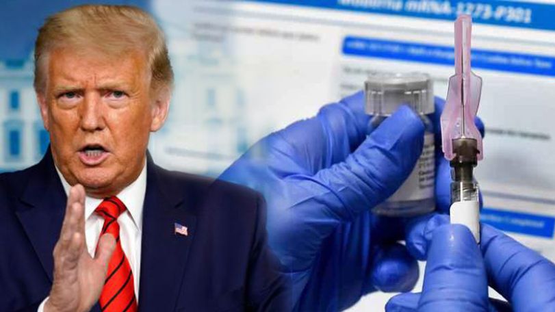Трамп пообещал распространить вакцины от коронавируса в течение суток после их одобрения