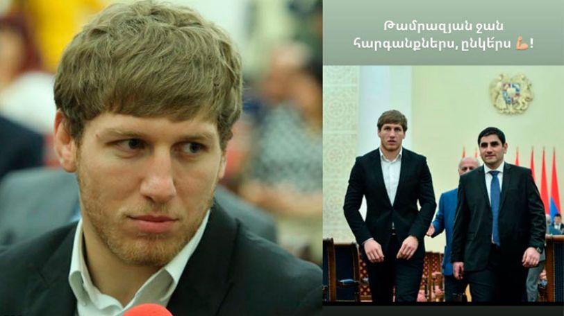 Артур Алексанян: «Тамразян джан, мое уважение, друг!»