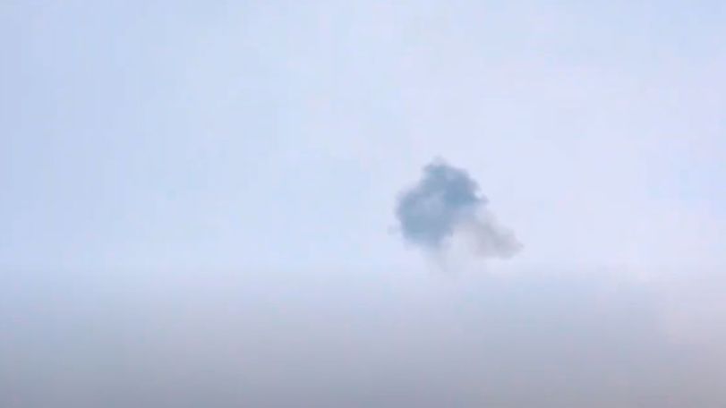 Video shows Artsakh army downing Azerbaijani drone over Stepanakert