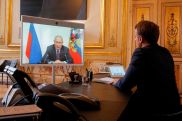 Putin, Macron discuss Nagorno-Karabakh in phone call