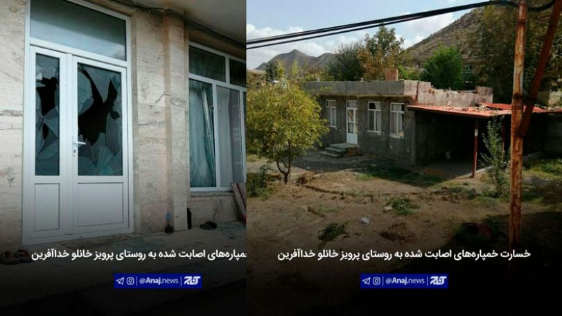 Mortar shells of Azerbaijani forces injure an Iranian child
