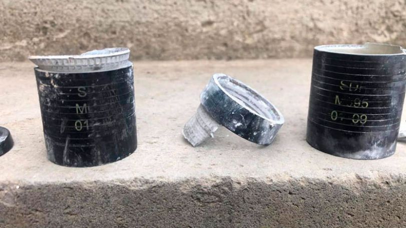 Azerbaijan using LAR-160 cluster munitions against Artsakh civilians