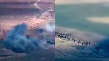 Footage of destruction of Azerbaijani military equipment and retreat of its subdivision released