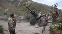 Հրետանավորները ոչնչացնում են Ադրբեջանի դիրքերը