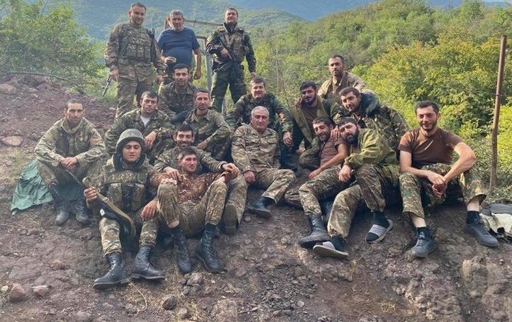 Artsakh president back from frontline, lauds ‘inspiration, feats and heroism’ of troops