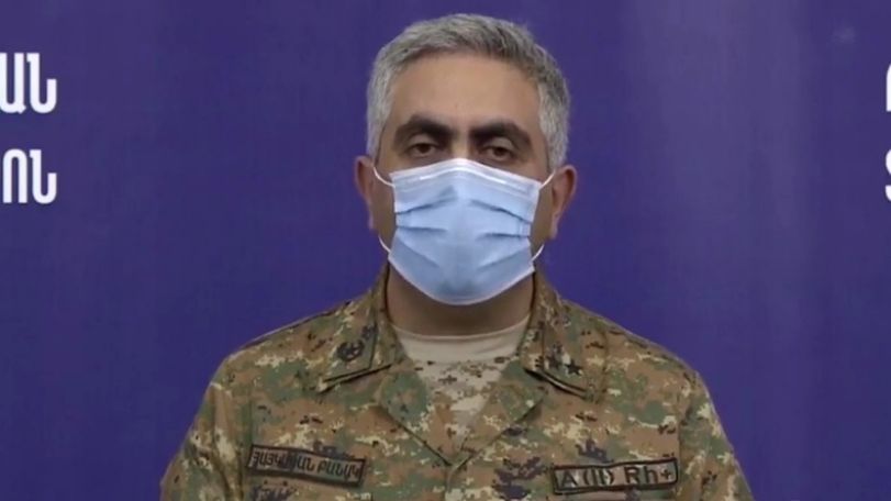 Характер боев был не такой ожесточенный и тяжелый, как в предыдущие 2 дня – представитель Минобороны Армении