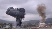Stepanakert is again under intense bombardment