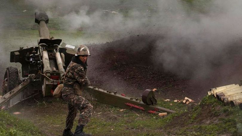 Artsakh army lures Azeri soldiers into trap, forces enemy to flee leaving behind hundreds dead