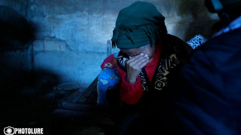 Only children and women were in the Shushi Cathedral‘s basement during the Azerbaijani strike