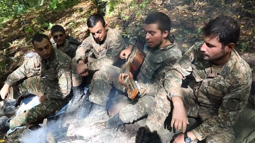 Песня армянского военного – с арцахского фронта