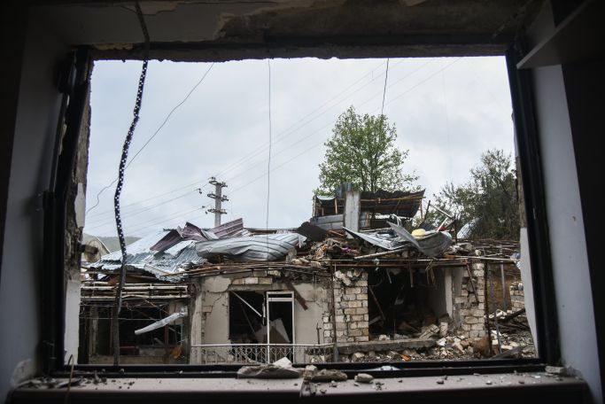The adversary shelled peaceful settlements with artillery - Defense Army