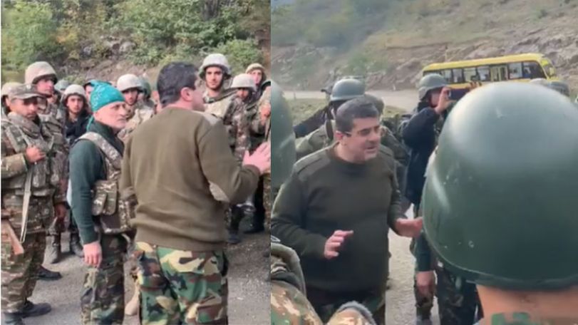 Армянские военнослужащие, отразившие сегодня атаку ВС Азербайджана в направлении Гадрута