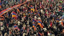 Tens of thousands protest in Los Angeles in solidarity with Armenia and Artsakh