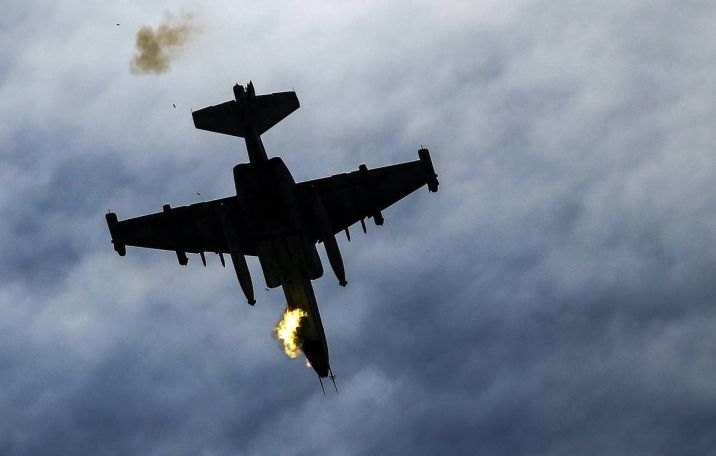 The Artsakh army downs another Su-25 warplane of the Azerbaijani forces