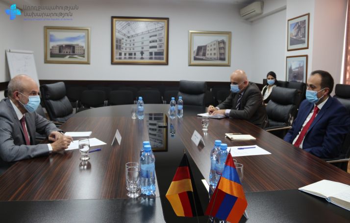 ՀՀ-ում Գերմանիայի դեսպանը պատրաստակամություն է հայտնել հումանիտար կարիքների հասցեագրման ուղղությամբ փոխգործակցությունը խթանել