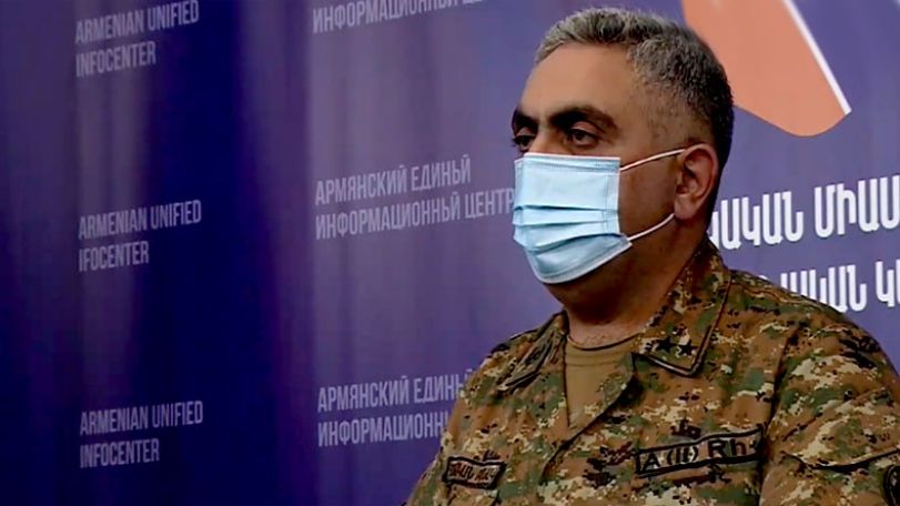 Представитель МО: После двух ожесточенных атак в северном направлении ВС Азербайджана не удалось занять ни одной высоты, ни одной позиции