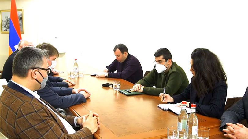 Artsakh president received members of the German Bundestag