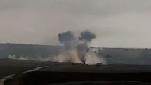 Видео уничтожения боевых опорных пунктов и колонны ВС Азербайджана