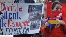 Women's rights organizations rally outside embassies in Yerevan, call for recognition of Artsakh people’s right to self-determination