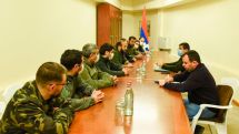 Президент Арцаха провел встречу с депутатами НС Армении от фракции «Мой шаг»