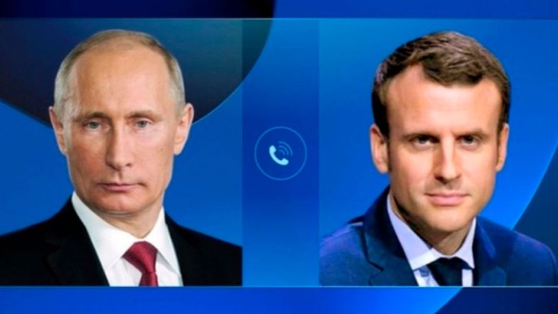 Putin, Macron discuss situation in Nagorno-Karabakh