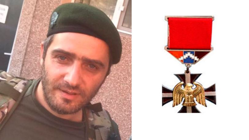 Artsakh president posthumously awards Menua Hovhannisyan Hero of Artsakh title