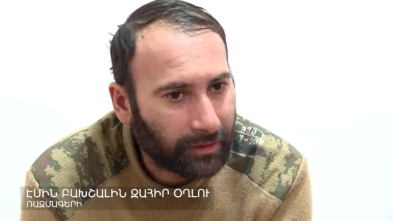 An Azerbaijani war prisoner speaks about Turkish military specialists working in Azerbaijan