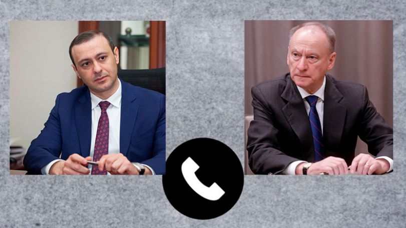 Armenian Security Council chief holds phone call with Russian counterpart