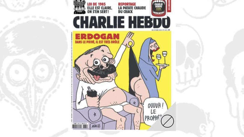 Charlie Hebdo-ի Էրդողանի ծաղրանկարը Թուրքիայի իշխանությունների զայրույթն է առաջացրել