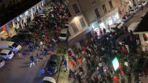Hundreds of Turks look for Armenians in France’s Vienne, shout threats