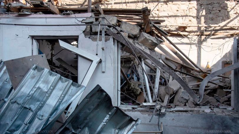 Stepanakert in the aftermath of fresh Azerbaijani strikes