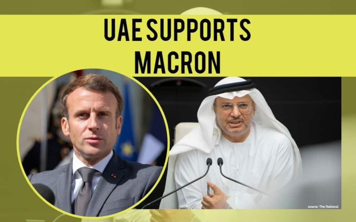 UAE foreign minister backs Macron, slams Erdogan over Muslim integration