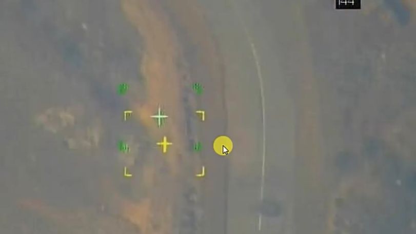Footage shows destruction of Azeri forces preparing for attack on Shushi