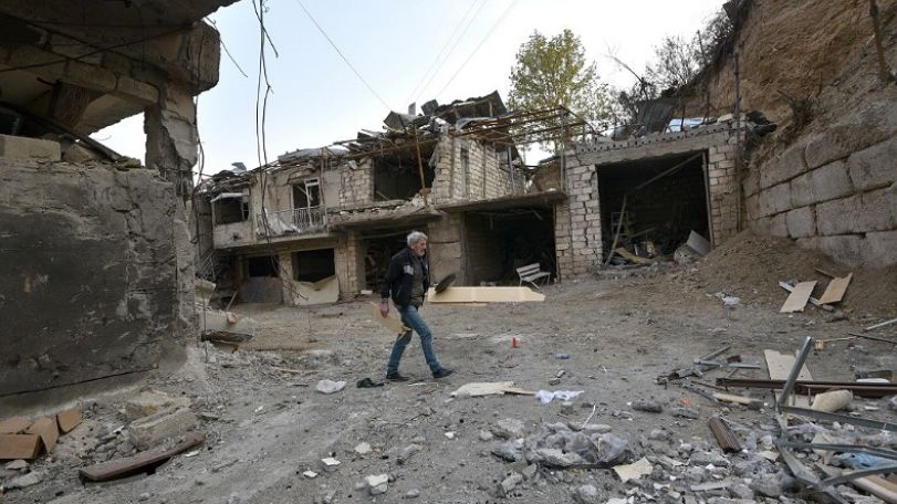 Reporters Without Borders: 80 journalists trapped in Stepanakert under Azeri fire