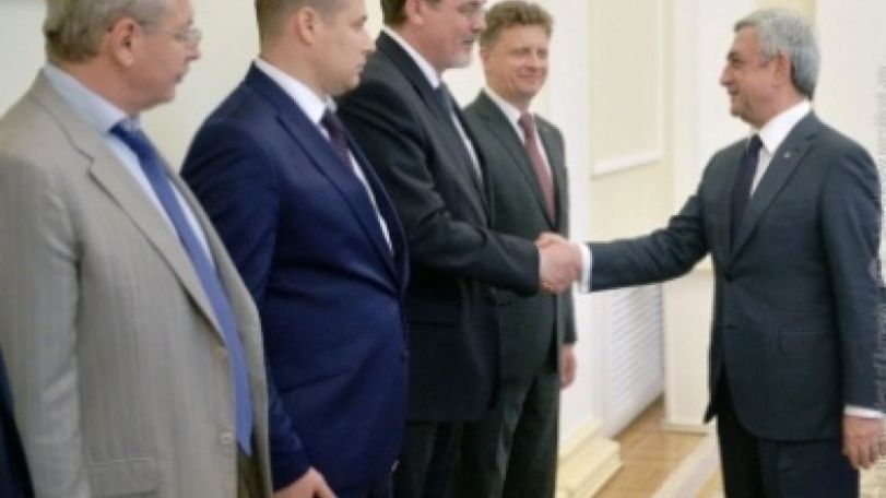 President Sargsyan in favor of international audit into Russian-owned energy company in Armenia