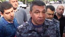 Глава Полиции Армении В. Гаспарян об ультиматуме демонстрантов: Президенту не выдвигают условий