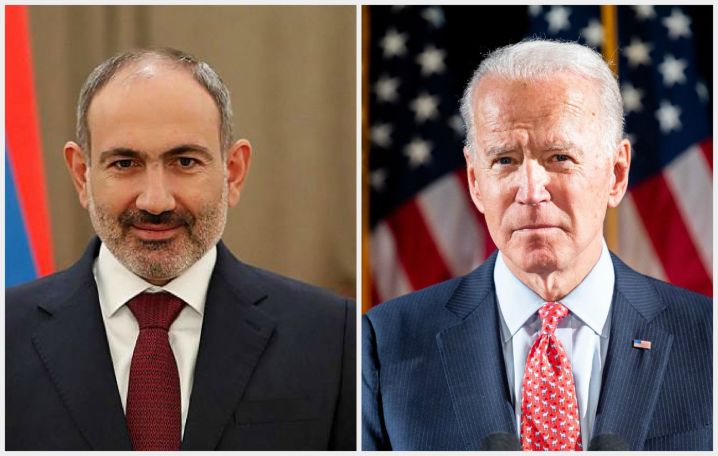 Пашинян – Байдену: Полон надежды, что Ваша администрация предпримет действенные шаги в направлении прекращения войны в Арцахе